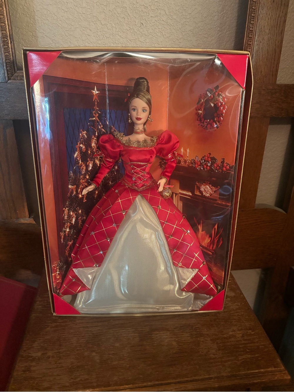 Vintage 1999 Holiday Treasures Barbie Doll New in Box